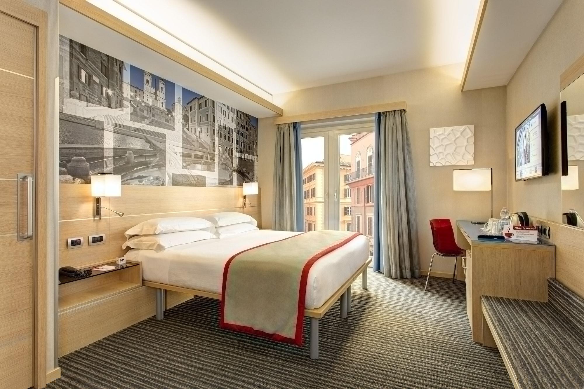Iq Hotel Roma Bagian luar foto